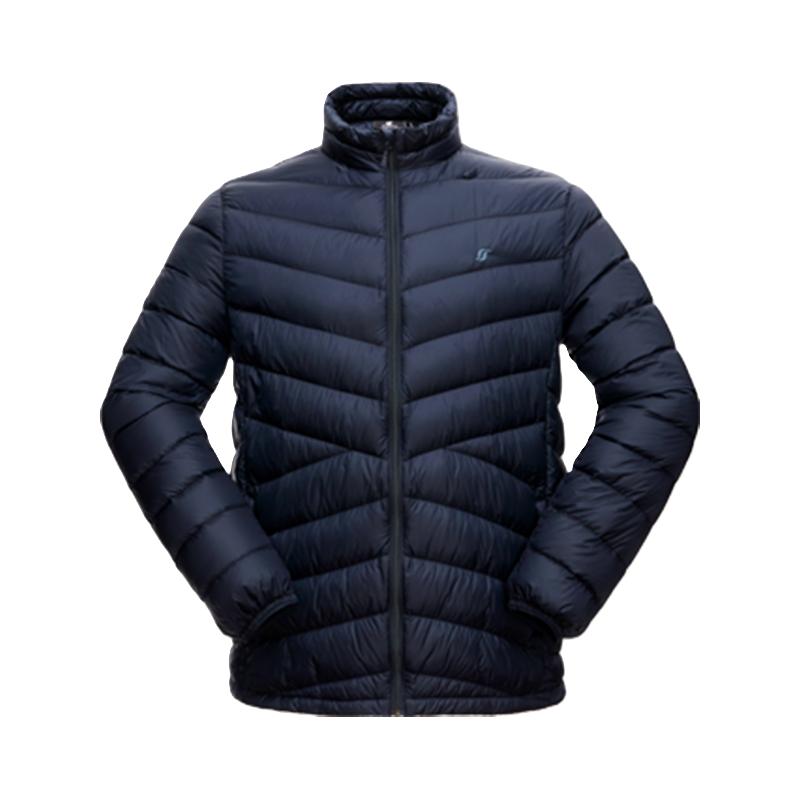 君羽户外800蓬羽绒服男女短款90白鹅绒秋冬时尚轻薄鹅绒服52021 男款—