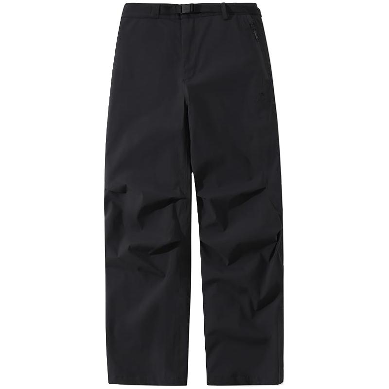 骆驼 CAMEL户外冲锋裤女伞兵裤防水防风裤秋冬加绒保暖登山裤子