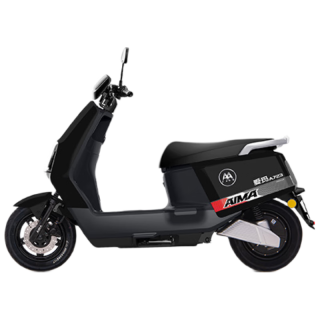 爱玛 辉腾电动摩托车 72V22Ah大电池 80km长续航1200瓦大功率电机