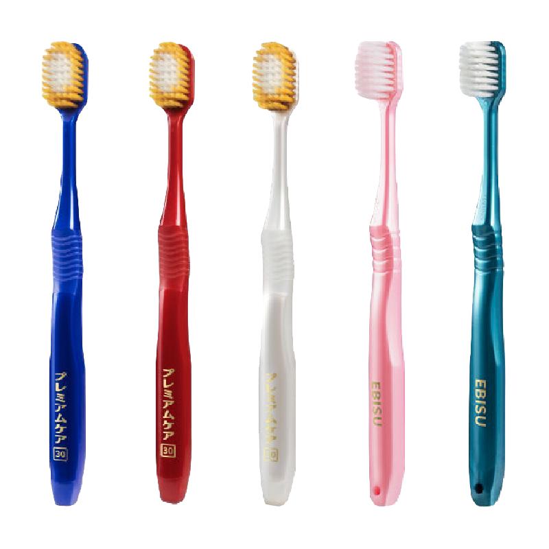 EBiSU 惠百施 54孔6列超软毛宽头牙刷