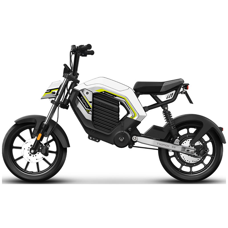 摩兽 Pesgo plus电动车新国标智能跨骑长续航电助力电动自行车 自由白 48V24Ah运动版