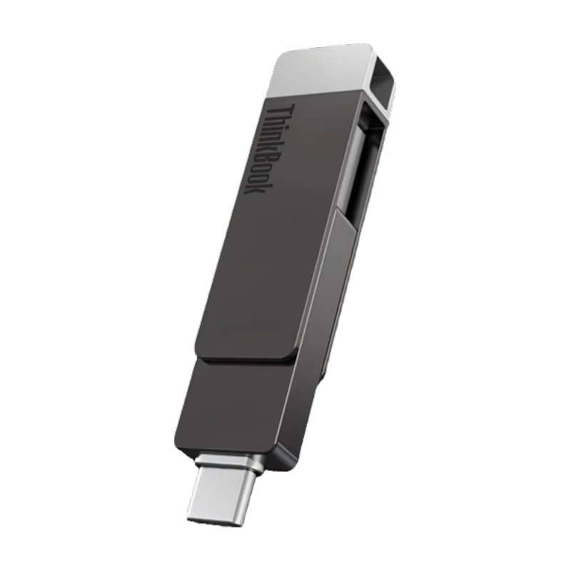 联想Thinkbook 高速双接口U盘 Type-c/USB3.1手机电脑两用u盘金属商务办公优盘 BU100【手机电脑两用u盘】 1TB