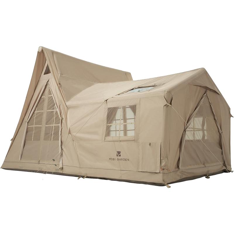 牧高笛 MOBI GARDEN 帐篷户外露营便携式折叠防雨加厚防风防晒充气屋型帐云墅