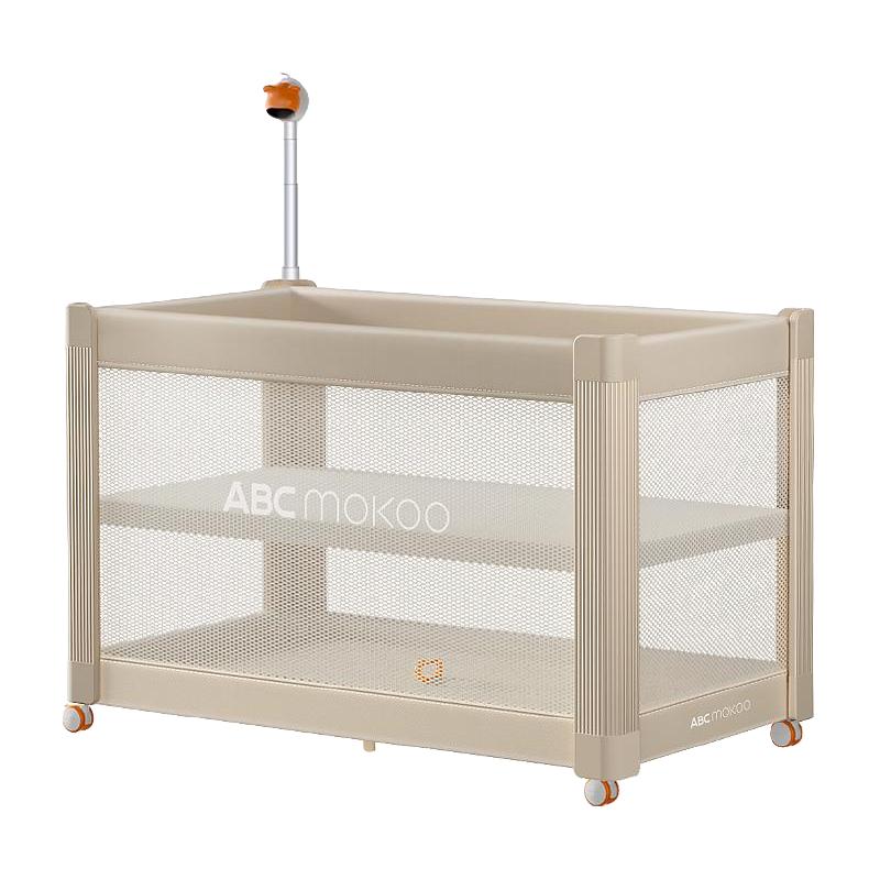 ABCmokoo BCmokoo 索拉折叠婴儿床拼接大床多功能新生bb床便携可移动宝宝床