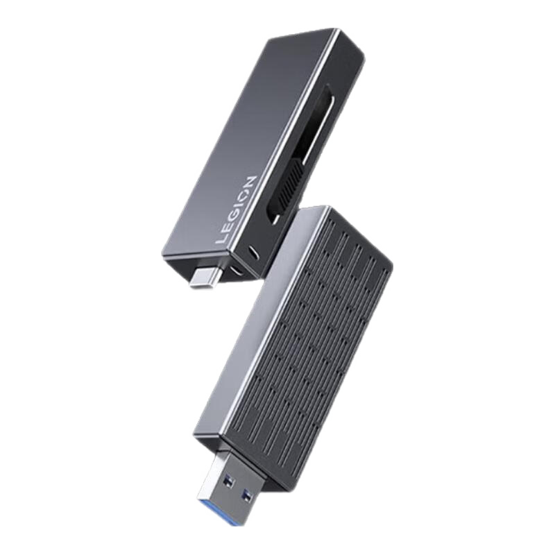 LEGION 联想拯救者 LU1 USB3.2 U盘 黑色 256GB USB/Type-C