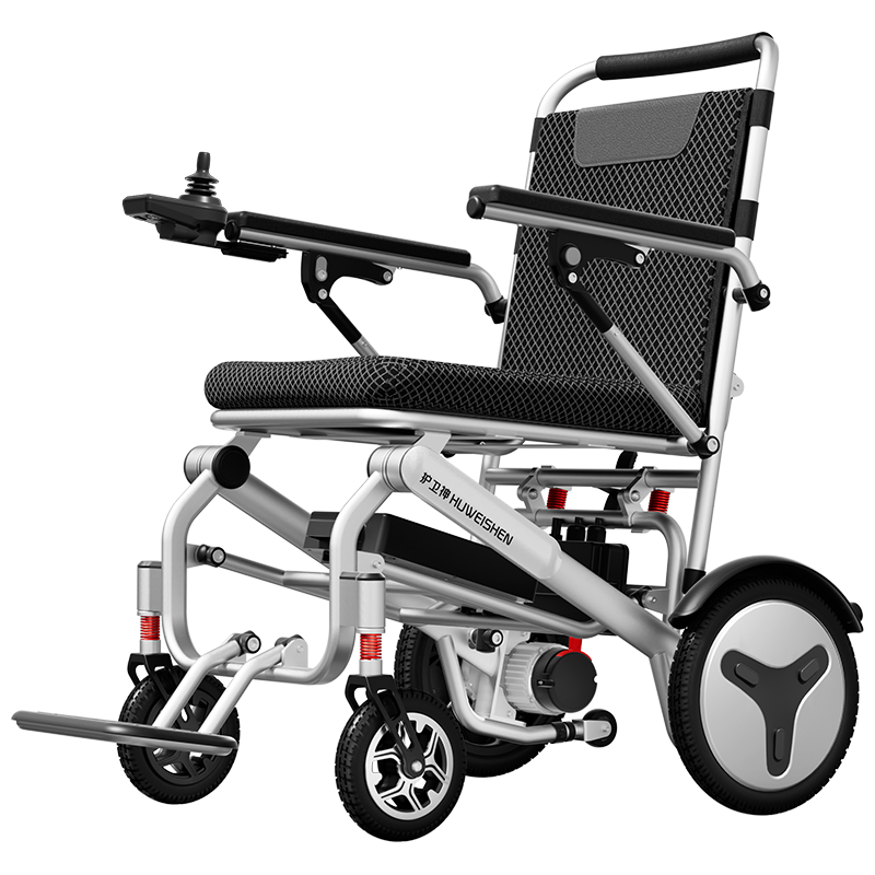 HUWEISHEN 护卫神 香港品牌护卫神电动轮椅老年人全自动轻便可折叠旅行代步无刷高端智能锂电池四轮车 /12安锂电池/无刷电机/续航约20公里