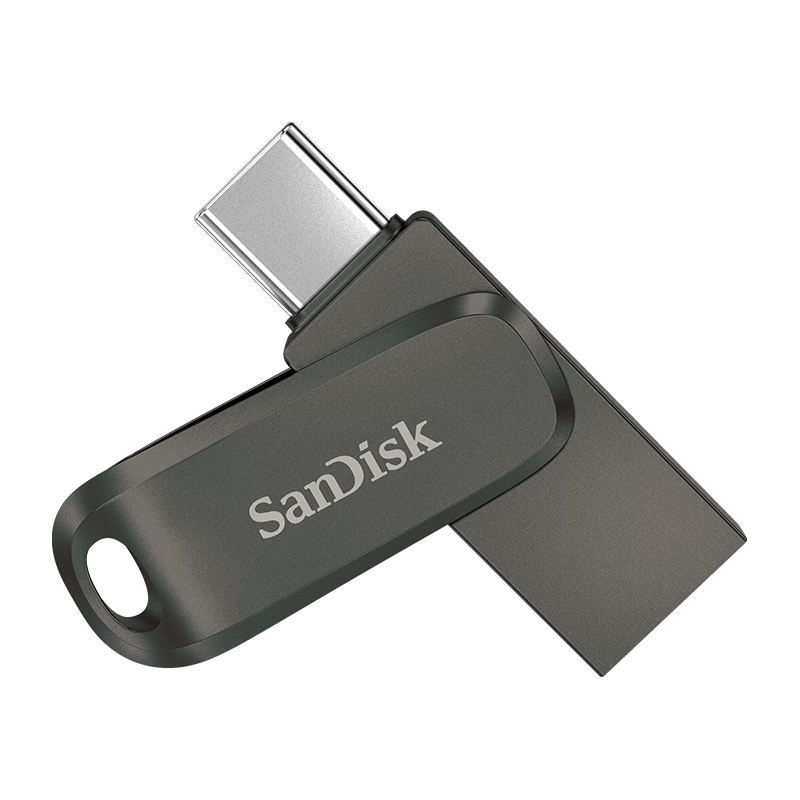 闪迪 DDC4 USB3.2双接口 64GB 深空灰 U盘