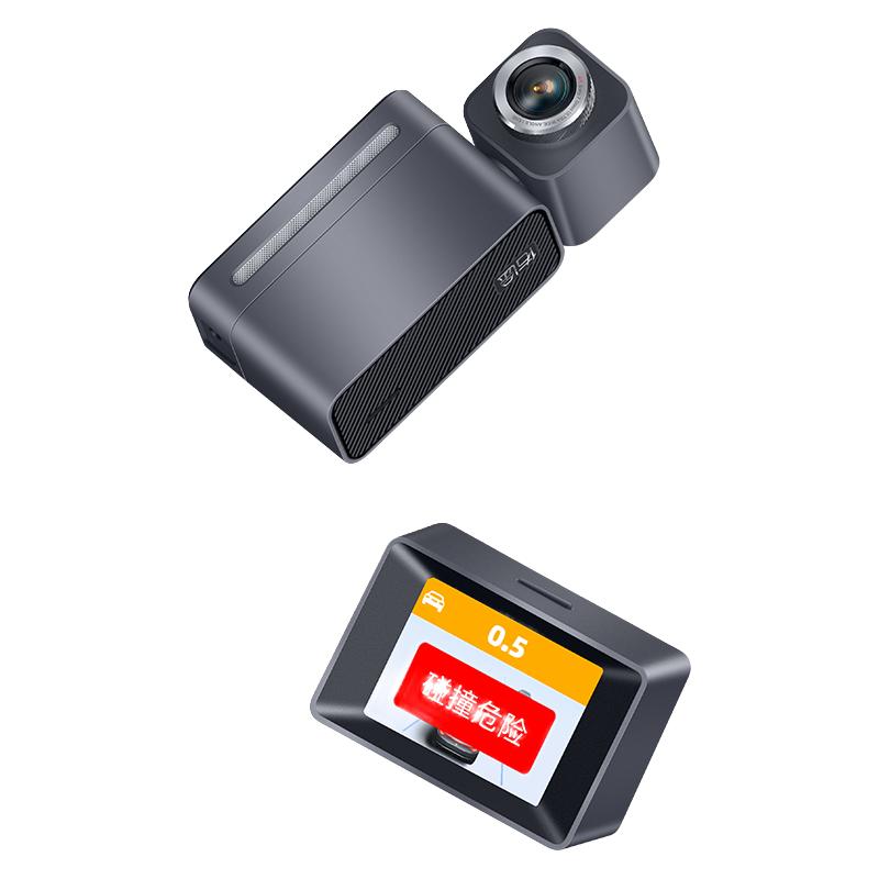 佑途 C2M 前后双录行车记录仪 4K超高清2160P 防撞仪24小时停车监控