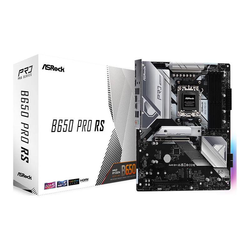 华擎 (ASRock) B650 Pro RS 匠心主板+AMD 7950X 台式机 CPU处理器 板U套装