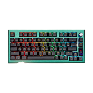 Hyeku 黑峡谷 Z2 pro 79键 三模机械键盘 陌野狂花 黑莓冰淇淋轴 RGB