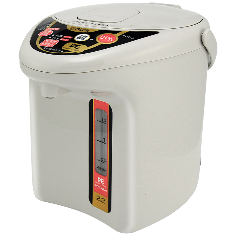  TIGER/虎牌 PYH-A22C 智能3段真空保温 电热水瓶  2.2L