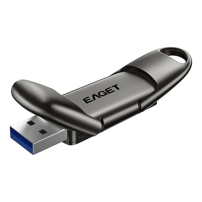 忆捷（EAGET）128GB USB3.2 Gen2 Type-C双接口 SU50高速固态U盘大容量读速560MB/s手机电脑两用办公优盘移动