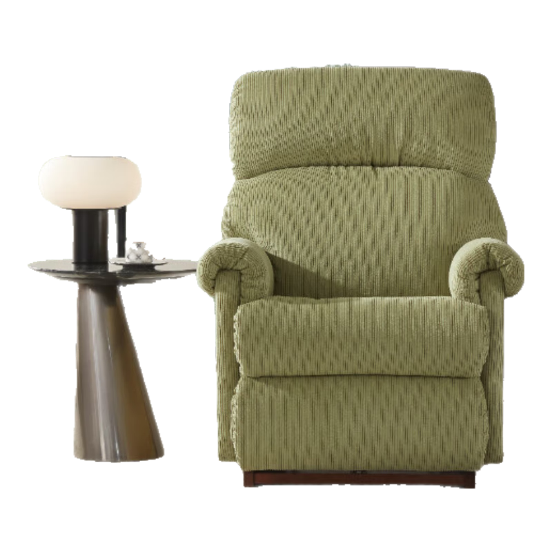 乐至宝 LAZBOY 布艺沙发客厅家具功能全单人懒人门店同款弗农山庄559 苹果绿【50天】