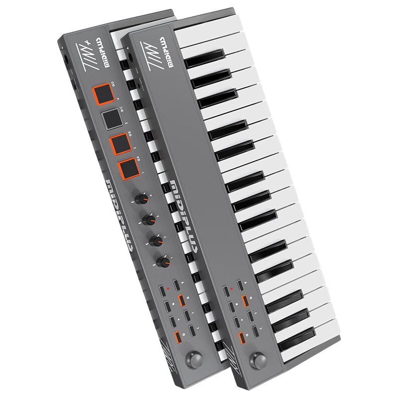  Midiplus/美派 便携迷你 MIDI键盘  无背光 灰色