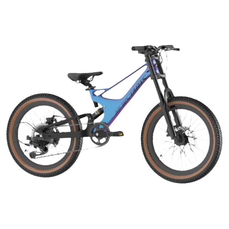 小探险家添越-320儿童软尾山地车22寸男孩大童青少年自行车车