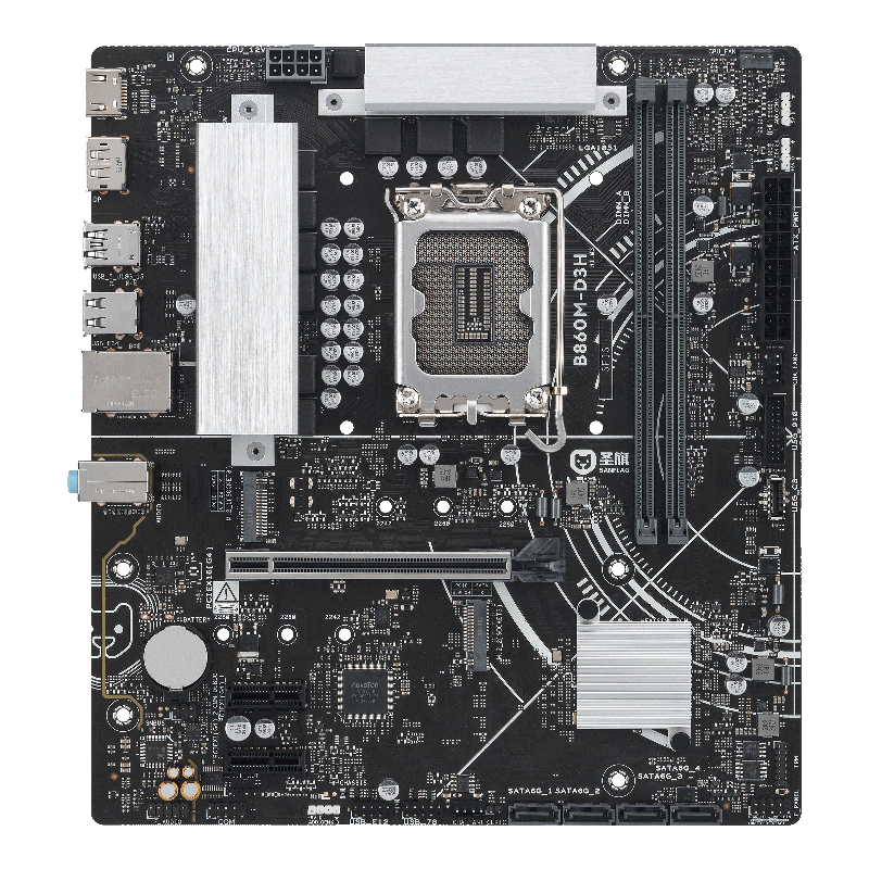 圣旗 B460M-D3H  M-ATX主板（intel LGA1200、B460）