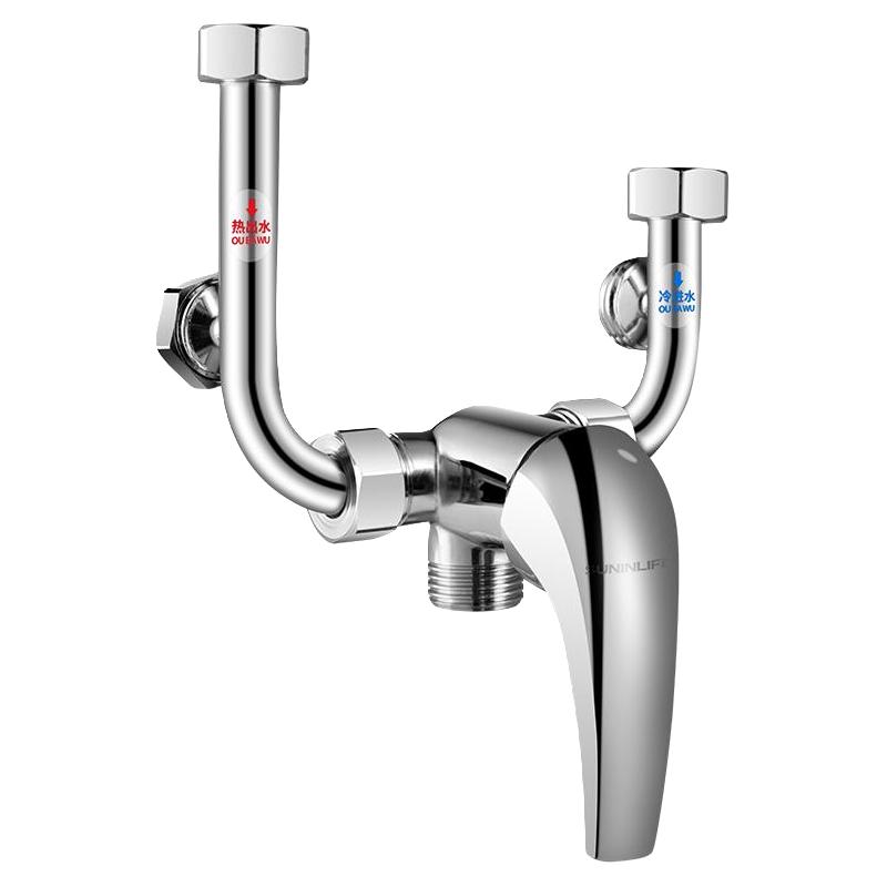 SUNINLIFE 起点如日 电热水器混水阀卫生浴室冷热淋浴水龙头配件大全明装通用U型开关