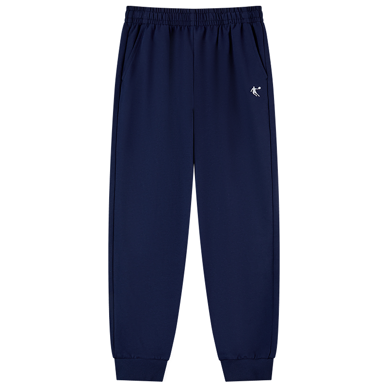 乔丹 QIAODAN装男女童运动裤2025春季儿童裤子简约休闲裤