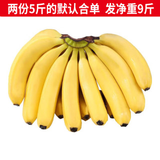 静益乐源 云南高山大香蕉 2.5kg