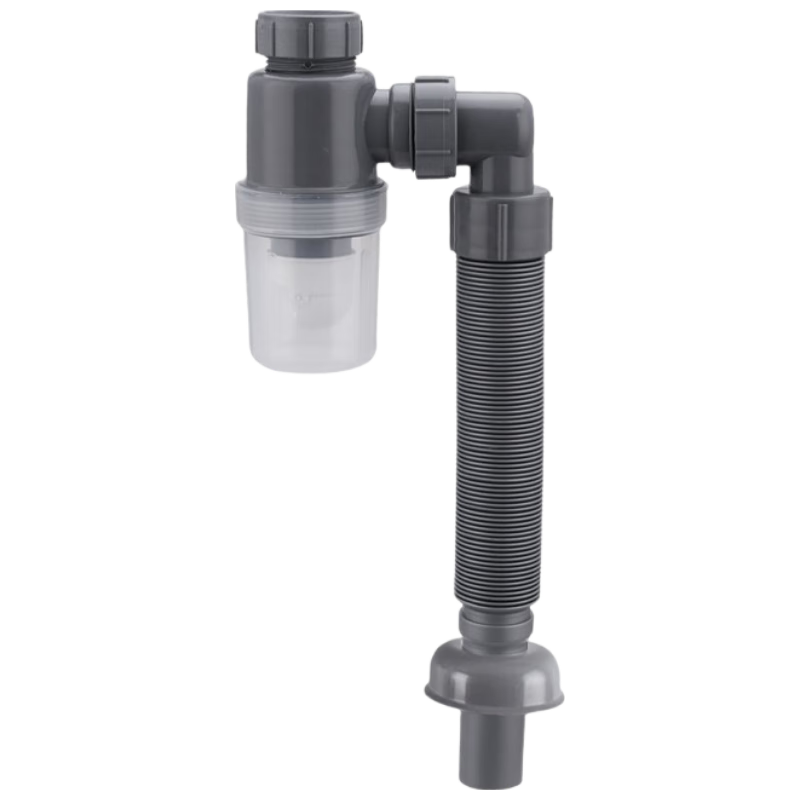 京米优选厨房下水管洗碗池洗菜盆防臭水槽省空间排水管