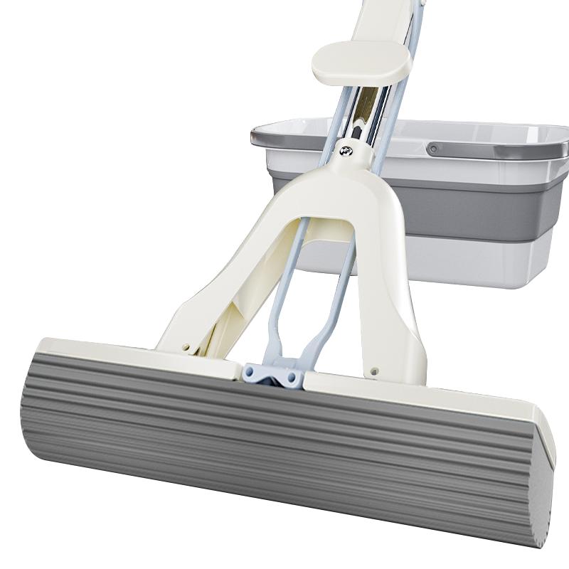 aige 爱格 免手洗海绵拖把