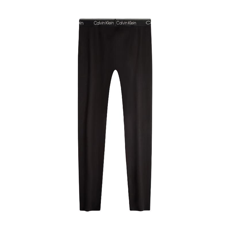 Calvin Klein内衣【吸湿速干】【悦动引力带】男新年红打底长裤NM2450 UB1-太空黑 XL