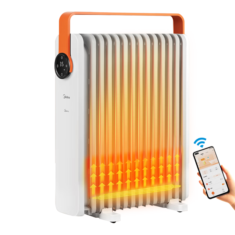 Midea 美的 HYW22KRB 电热油汀 13片