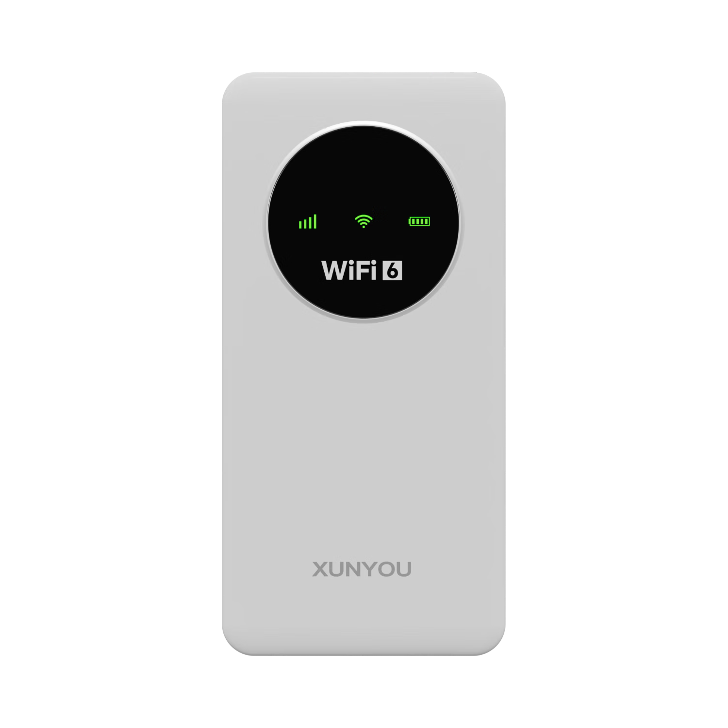 XUNYOU 迅优 优随身wifi免插卡上网宝5g移动wifi三网通用无线网卡便携式4g路由器无线wifi通用流量 儒雅白+全国通用