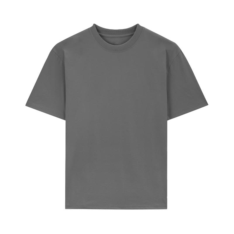 Mind Bridge7A抗菌圆领T恤男士休闲纯色男装25夏季宽松短袖