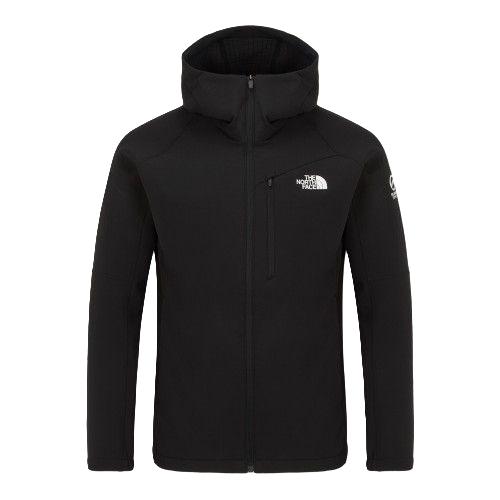 北面男子巅峰户外轻便保暖连帽休闲百搭运动软壳外套夹克NJ4HR99