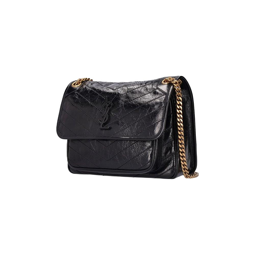 SAINT LAURENT/圣罗兰 Niki中号复古皮革单肩包