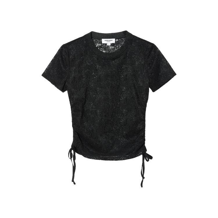  VERO MODA 抽褶系带 女士短袖