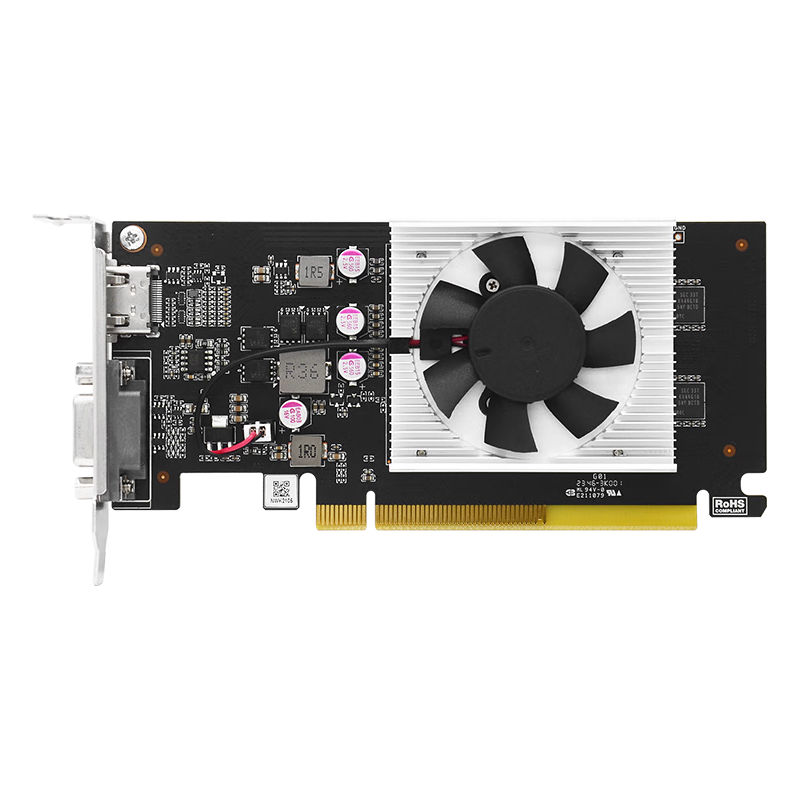 小影霸 格兰菲Arise 1020 2G DDR4国产全新GPU台式机电脑办公高清显示独立显卡支持WIN10 Arise 1020