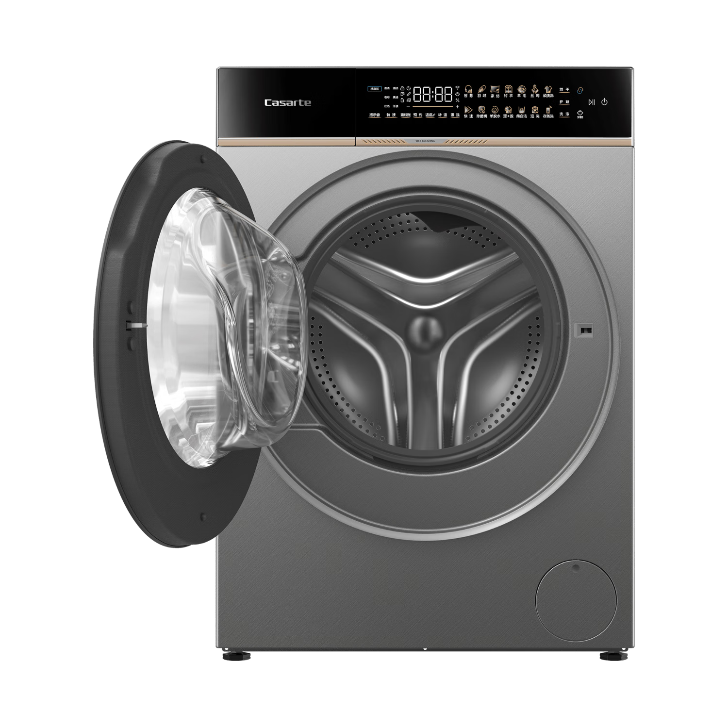 卡萨帝（Casarte）设计师丨10KG全自动滚筒洗衣机 直驱一级变频+养护湿洗+双智投+超薄平嵌 CE B10LWDBHAU1