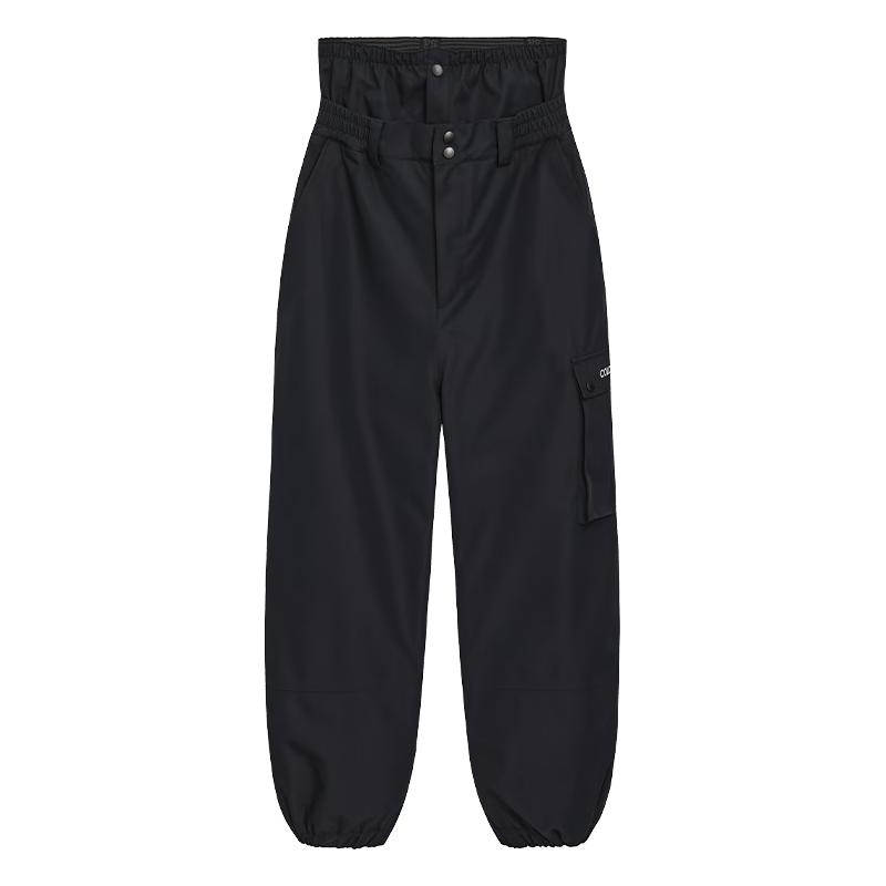 冷元素滑雪裤女男保暖单板防水白色防风3宽松裤子雪服