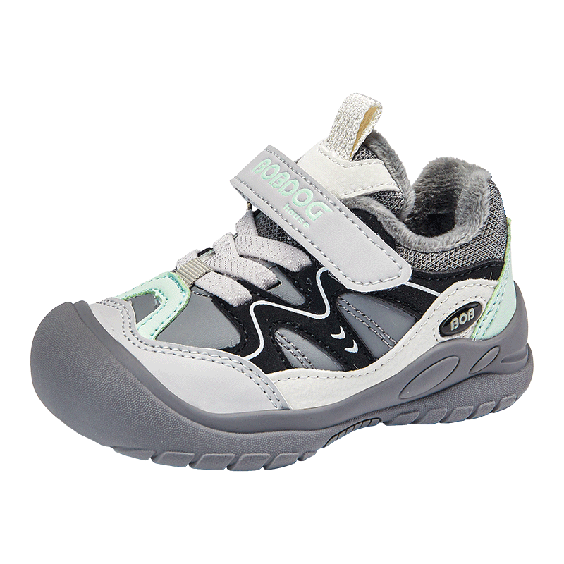 巴布豆童鞋2025春秋男童女童减震缓震运动鞋小中童防滑休闲鞋