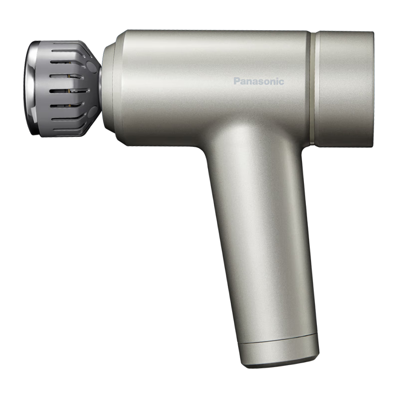 松下（Panasonic）日本筋膜枪RAD25冷热双敷肌肉按摩仪肌肉按摩器专业级运动放松送男女实用年会 【冷热双敷 专业运动放松】金属灰