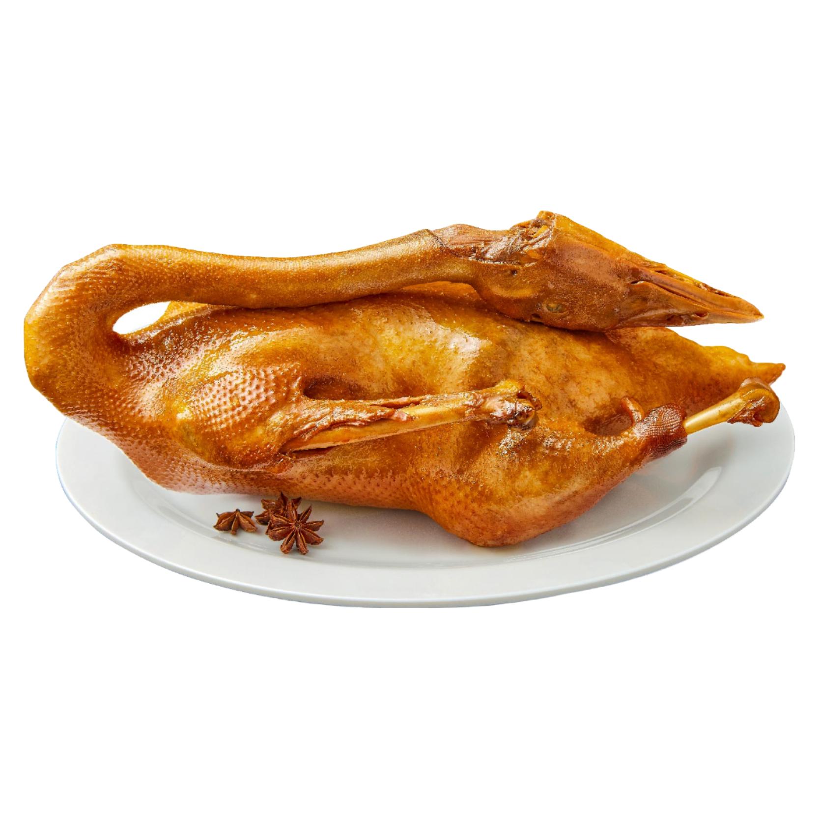 【-麻爪爪】荣昌卤鹅锁鲜整只3斤重庆特产卤味熟食 荣昌卤鹅（整只2.8至3斤） 送2份蘸水