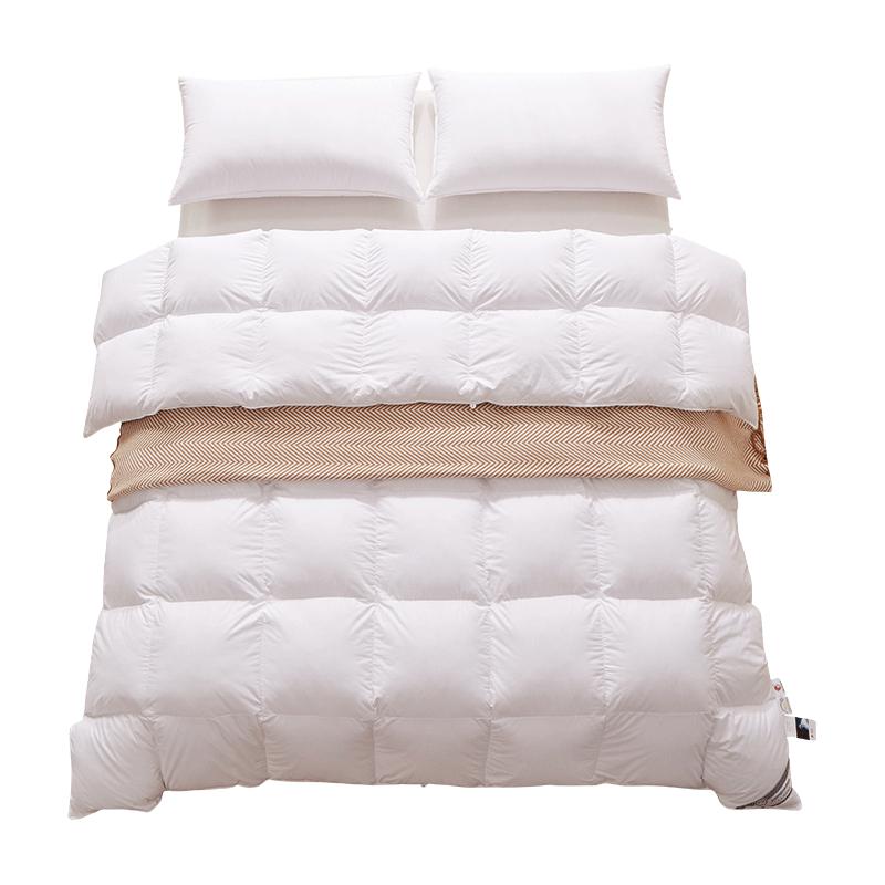 无印良品95%羽绒被子(填充200g)秋冬被芯约斤