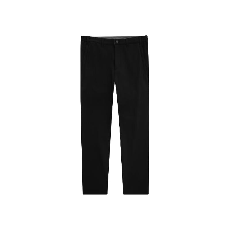 奥索卡 OZARK GEAR（OZARK）软壳裤加绒加厚保暖透气防风冬季户外运动徒步登山直筒休闲长裤男 黑色-301 S