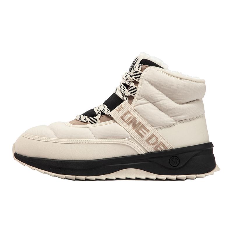 绒雪361男鞋运动鞋2025年冬季高帮防滑增高鞋防泼水雪地靴