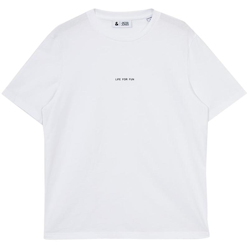 杰克琼斯 男士短袖T恤 222201337