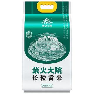 柴火大院 长粒香米5kg 东北大米5公斤 中秋团购 5kg*2袋