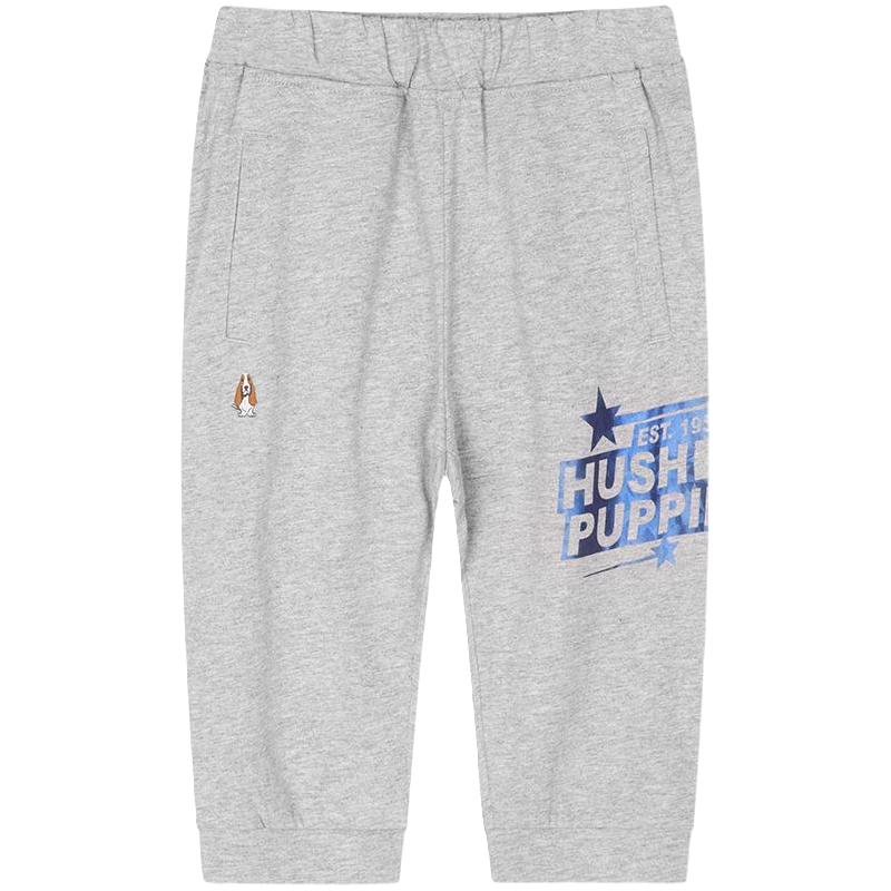 暇步士童装男童短裤夏季大童宝宝裤子儿童柔软运动七分裤