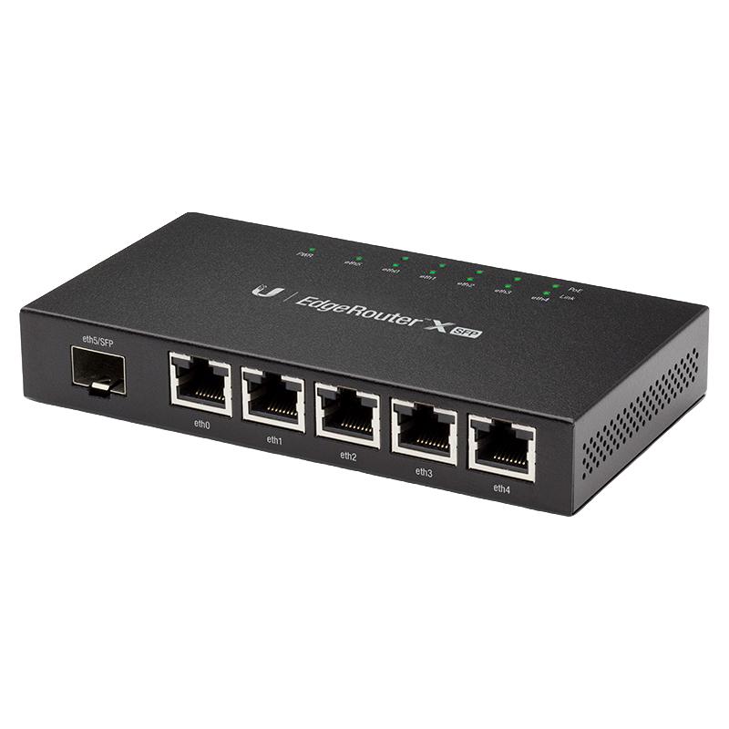 UBNT ER-X-SFP 企业级千兆有线路由器 带PoE