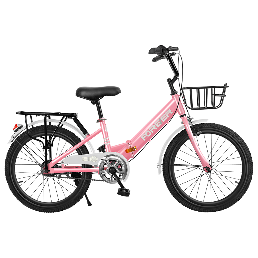 永久 自行车青少年成人身高115-165中大童单速初学者代步折叠单车