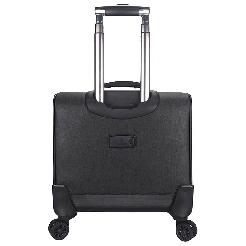 威豹WINPARD/威豹行李箱万向轮旅行箱商务拉杆箱旅行密码箱 WON98006 18英寸黑色