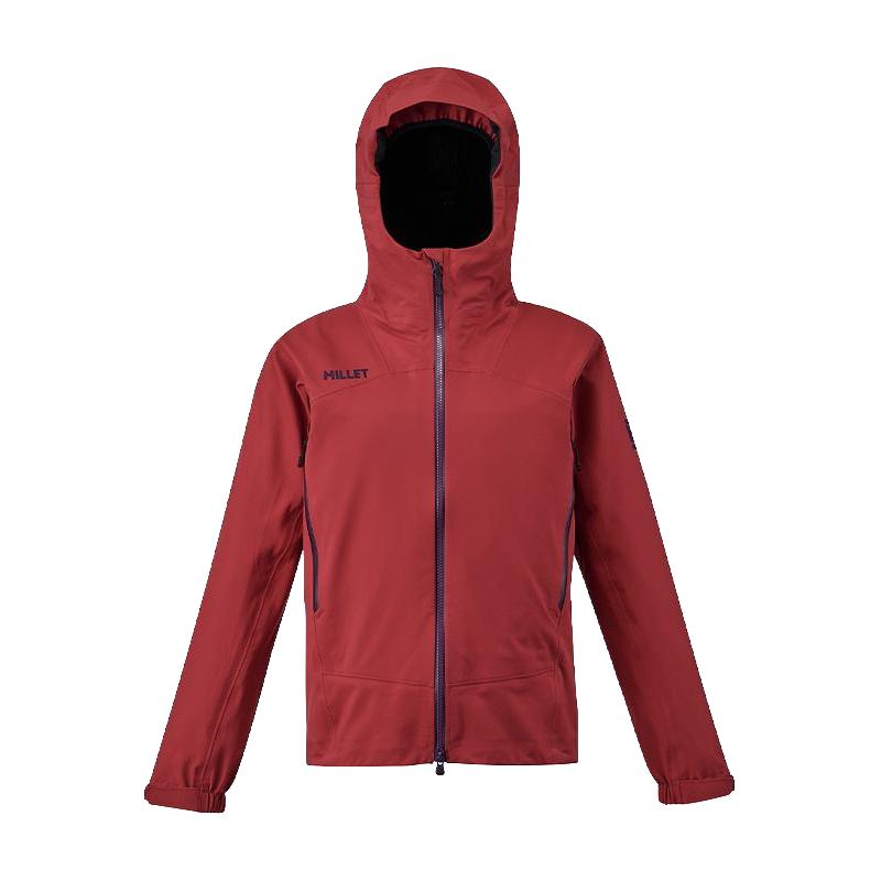 觅乐MILLET台风冲锋衣徒步登山防风防水三层全压胶夹克MIV03140