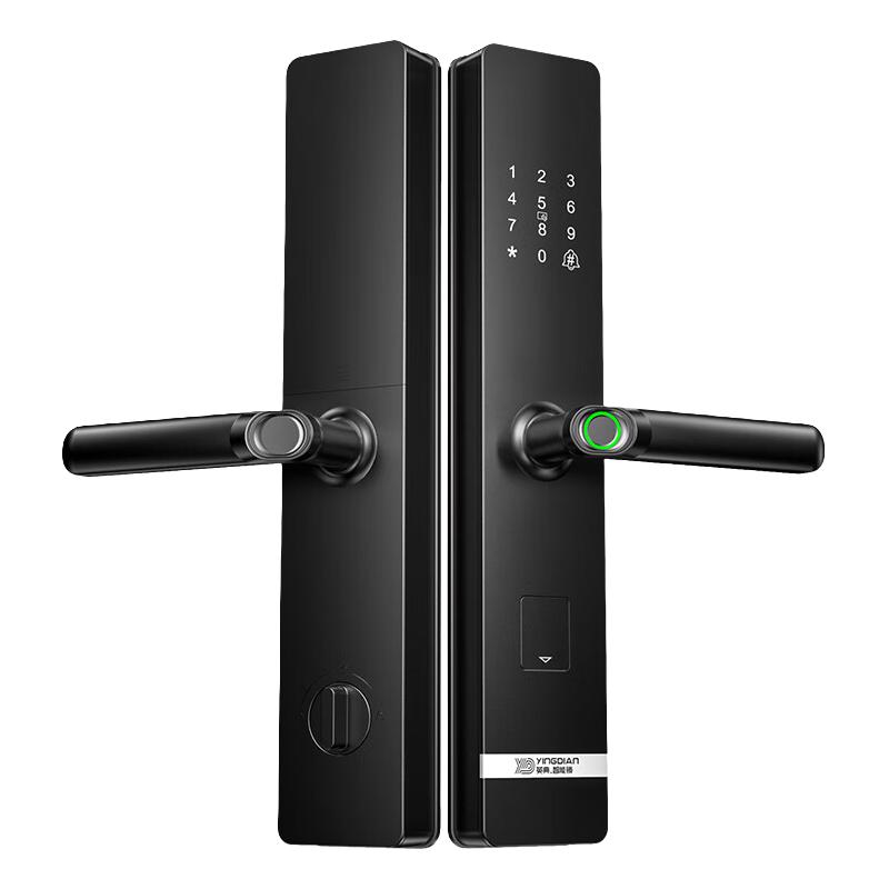 YING DIAN 英典 YINGDIAN）K8指纹锁密码锁智能门锁家用经典版-六合一开锁