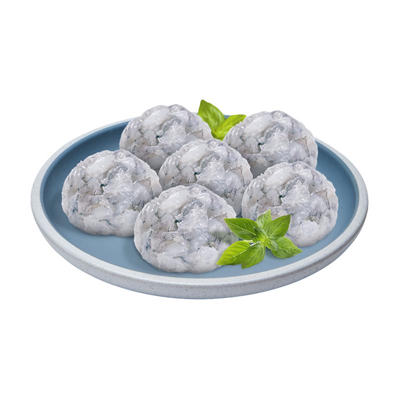 鲜美来 海鸭蛋黄虾滑160g